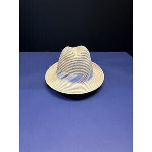 Boys Gymboree Baby Woven Bucket Hat Striped Band Size 6-12 Months NWT